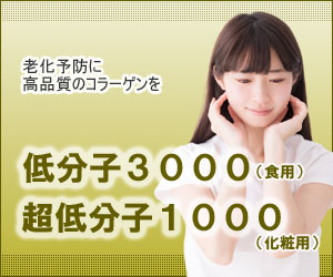 コラーゲン 低分子3000・超低分子1000